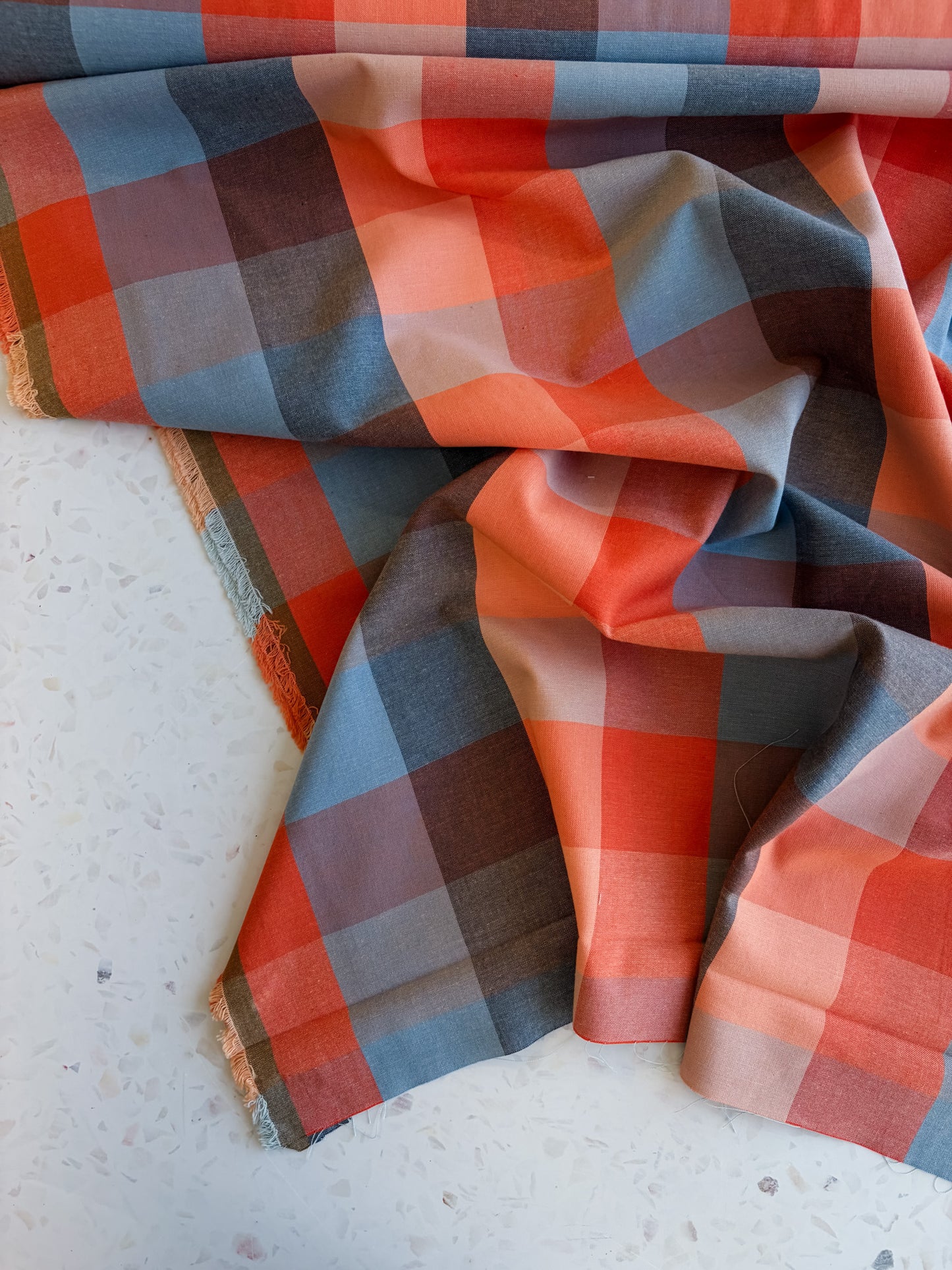 Fableism Lumiere Wide Width Plaids | Happy Checkers in Sailor