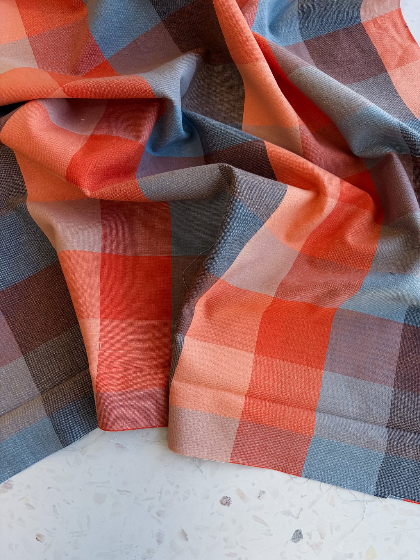 Fableism Lumiere Wide Width Plaids | Happy Checkers in Sailor