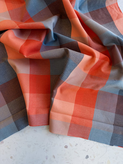 Fableism Lumiere Wide Width Plaids | Happy Checkers in Sailor