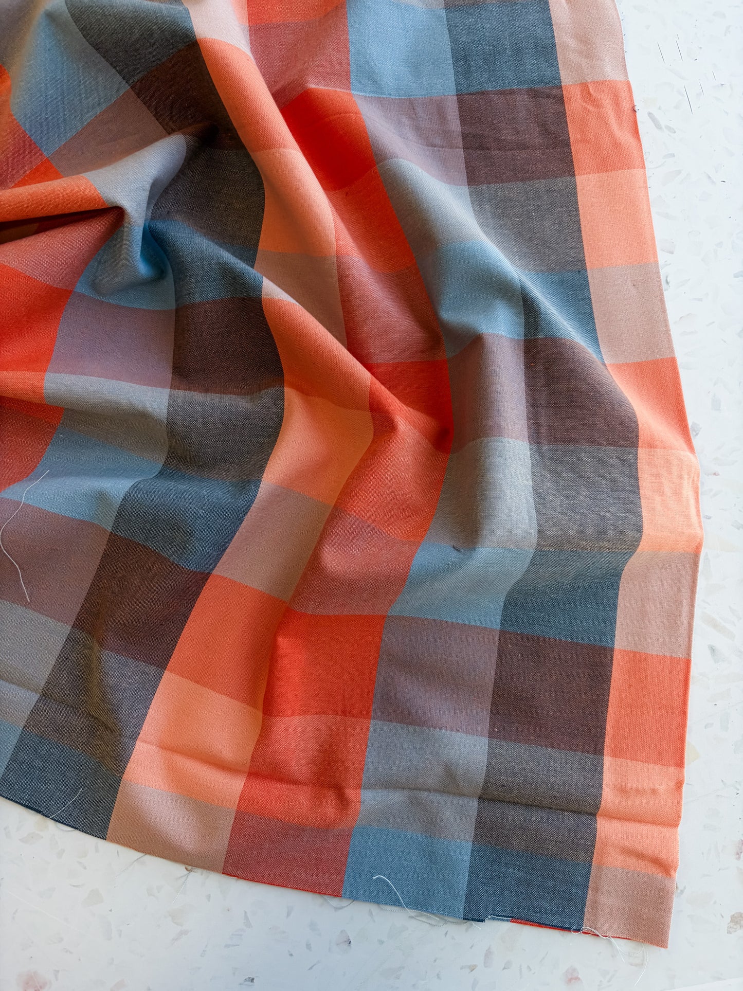 Fableism Lumiere Wide Width Plaids | Happy Checkers in Sailor