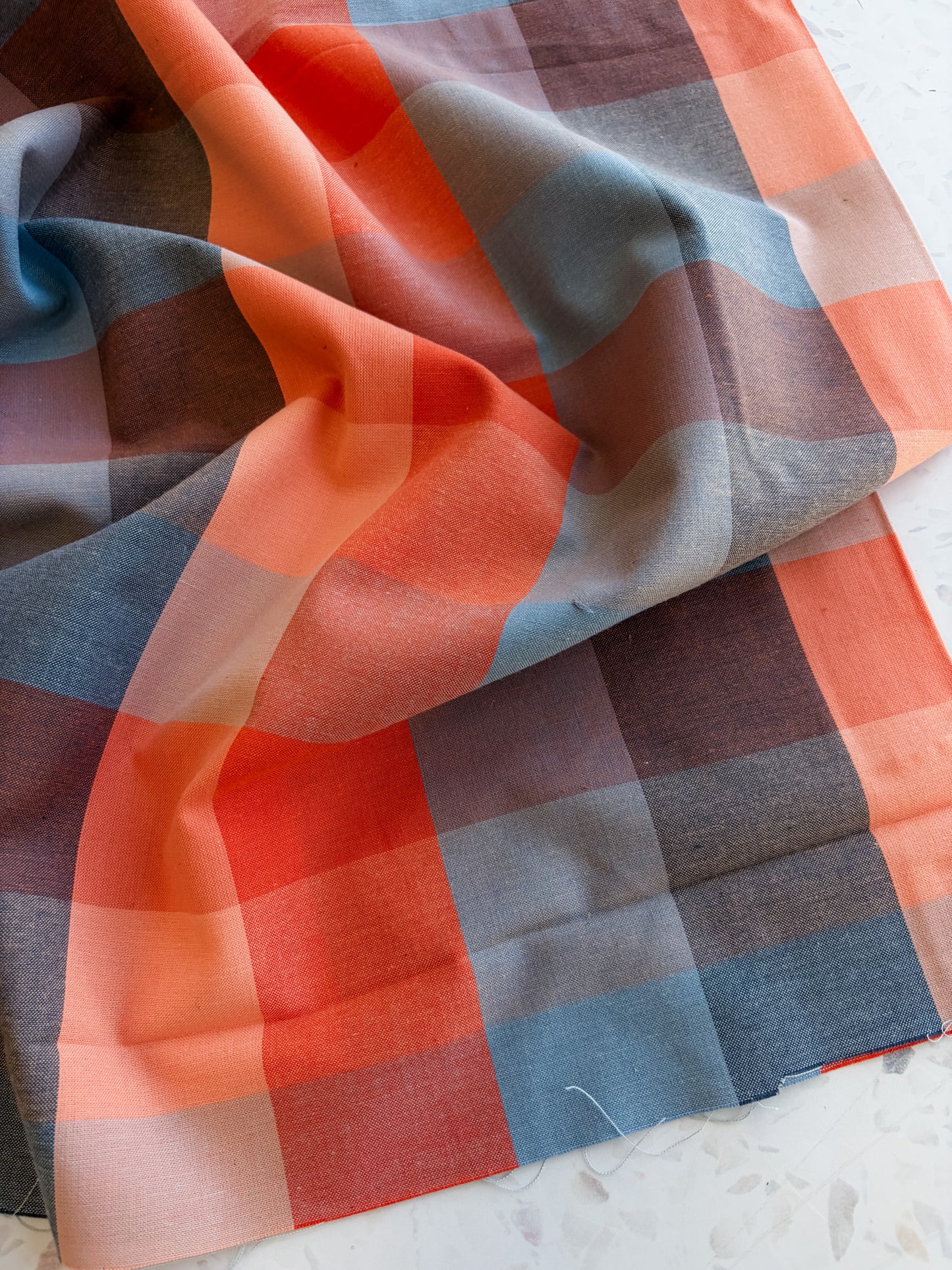 Fableism Lumiere Wide Width Plaids | Happy Checkers in Sailor