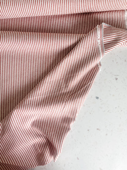 Yarn Dyed Classic Wovens – Strawberry Stripe