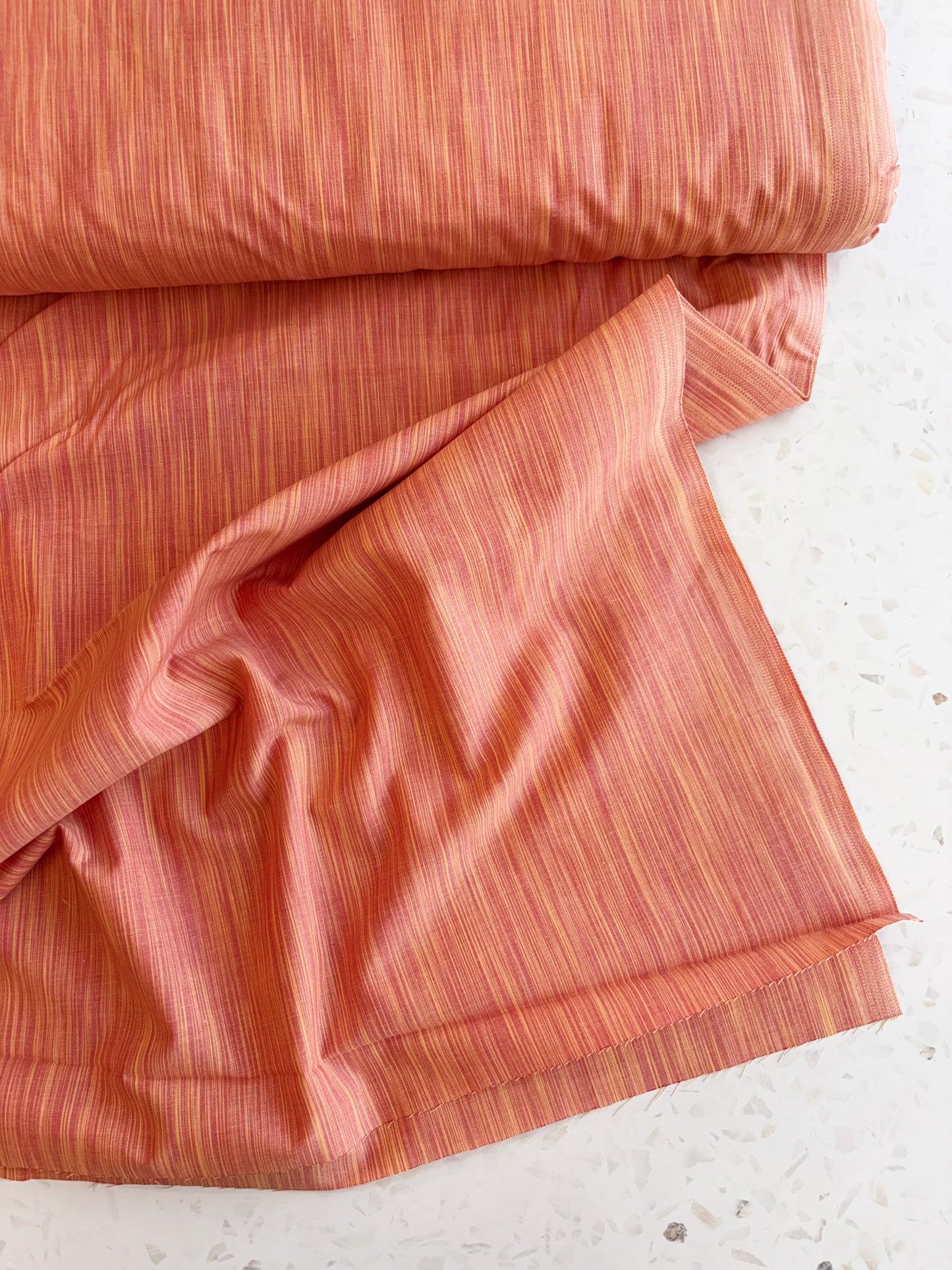 Space Dye Woven Cotton | Sun