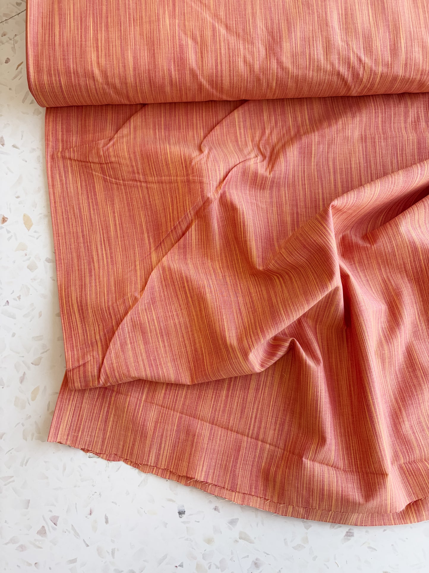 Space Dye Woven Cotton | Sun