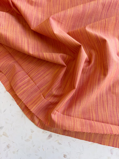 Space Dye Woven Cotton | Sun