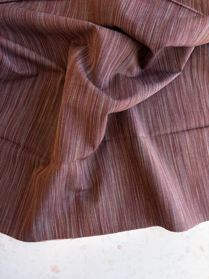 Space Dye Woven Cotton | Cocoa