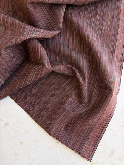 Space Dye Woven Cotton | Cocoa