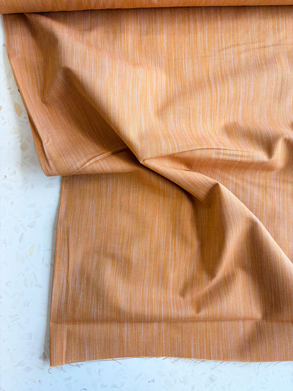 Space Dye Woven Cotton | Tangerine