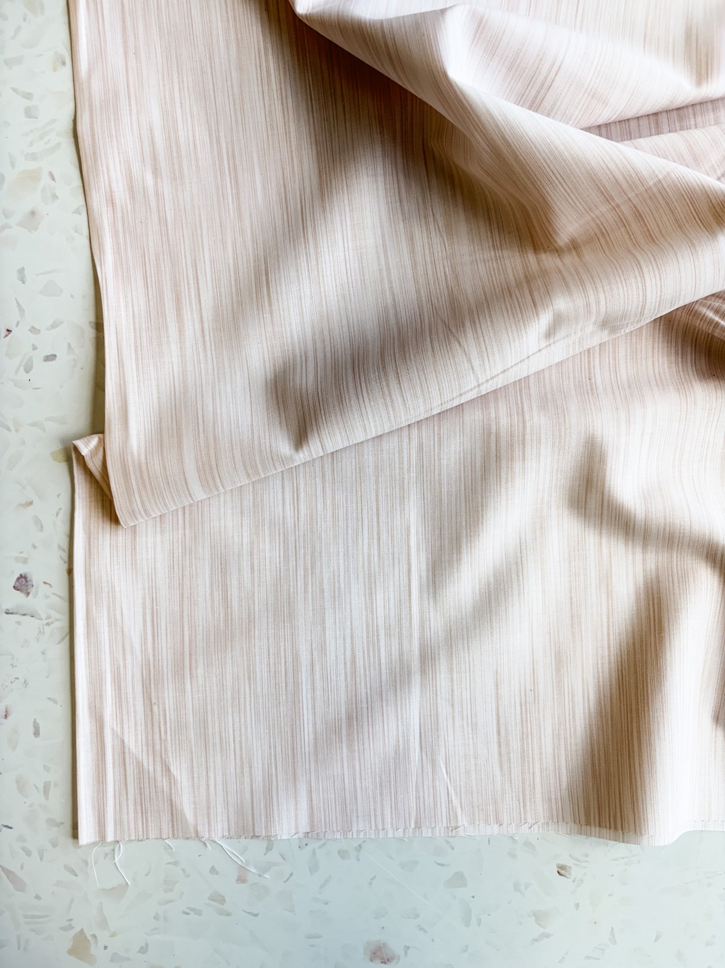 Space Dye Woven Cotton | Cream
