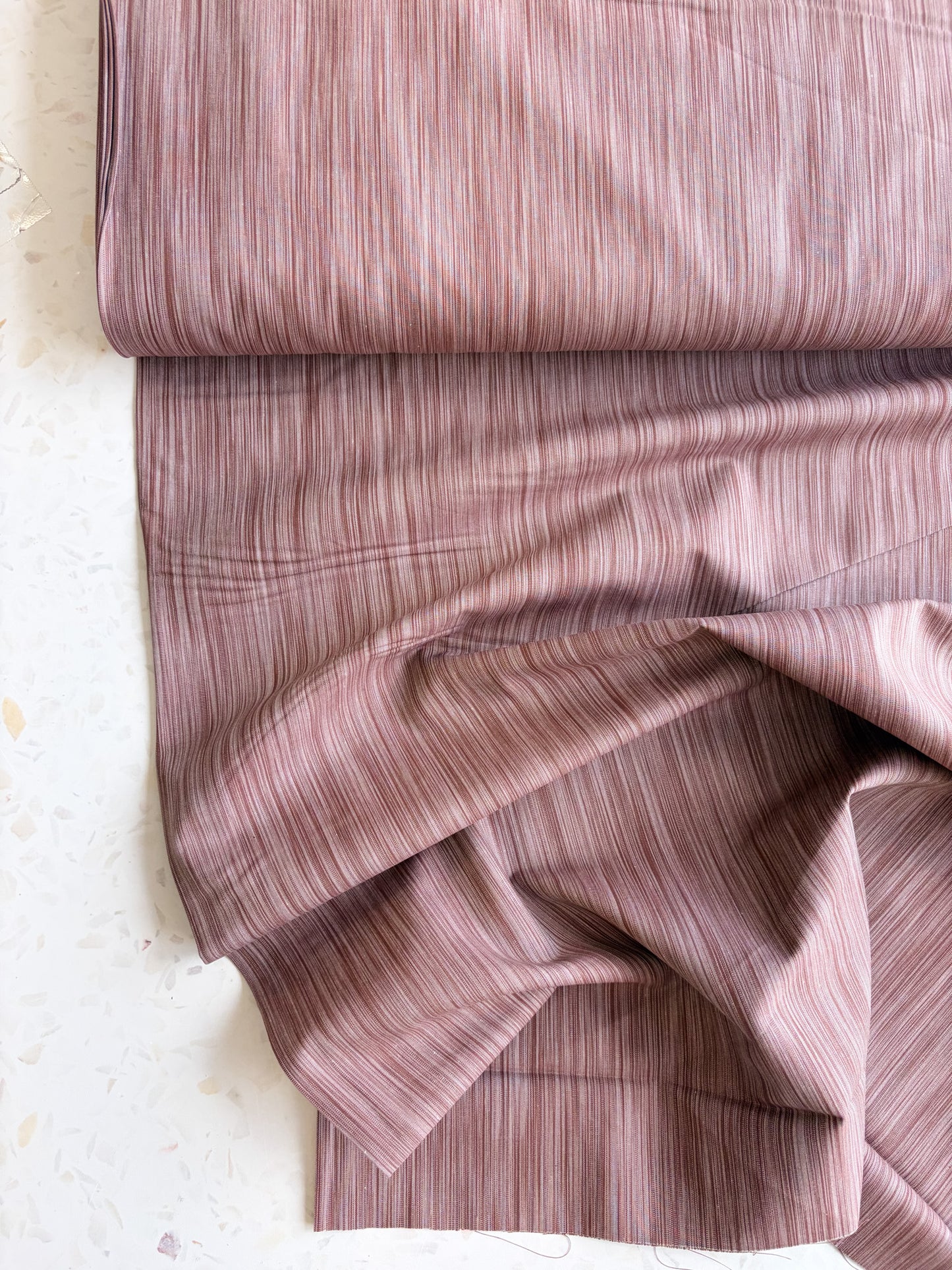 Space Dye Woven Cotton | Cinnamon