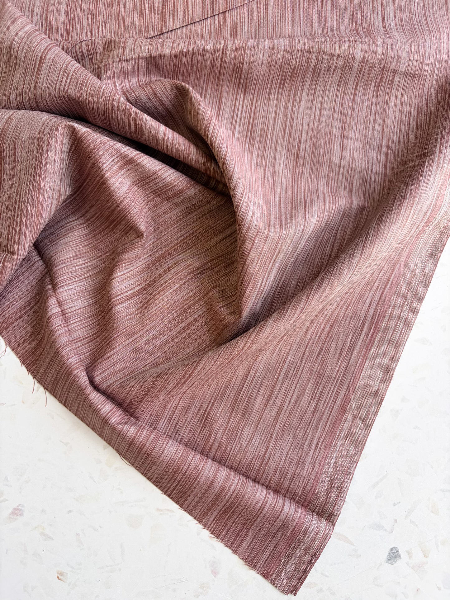 Space Dye Woven Cotton | Cinnamon