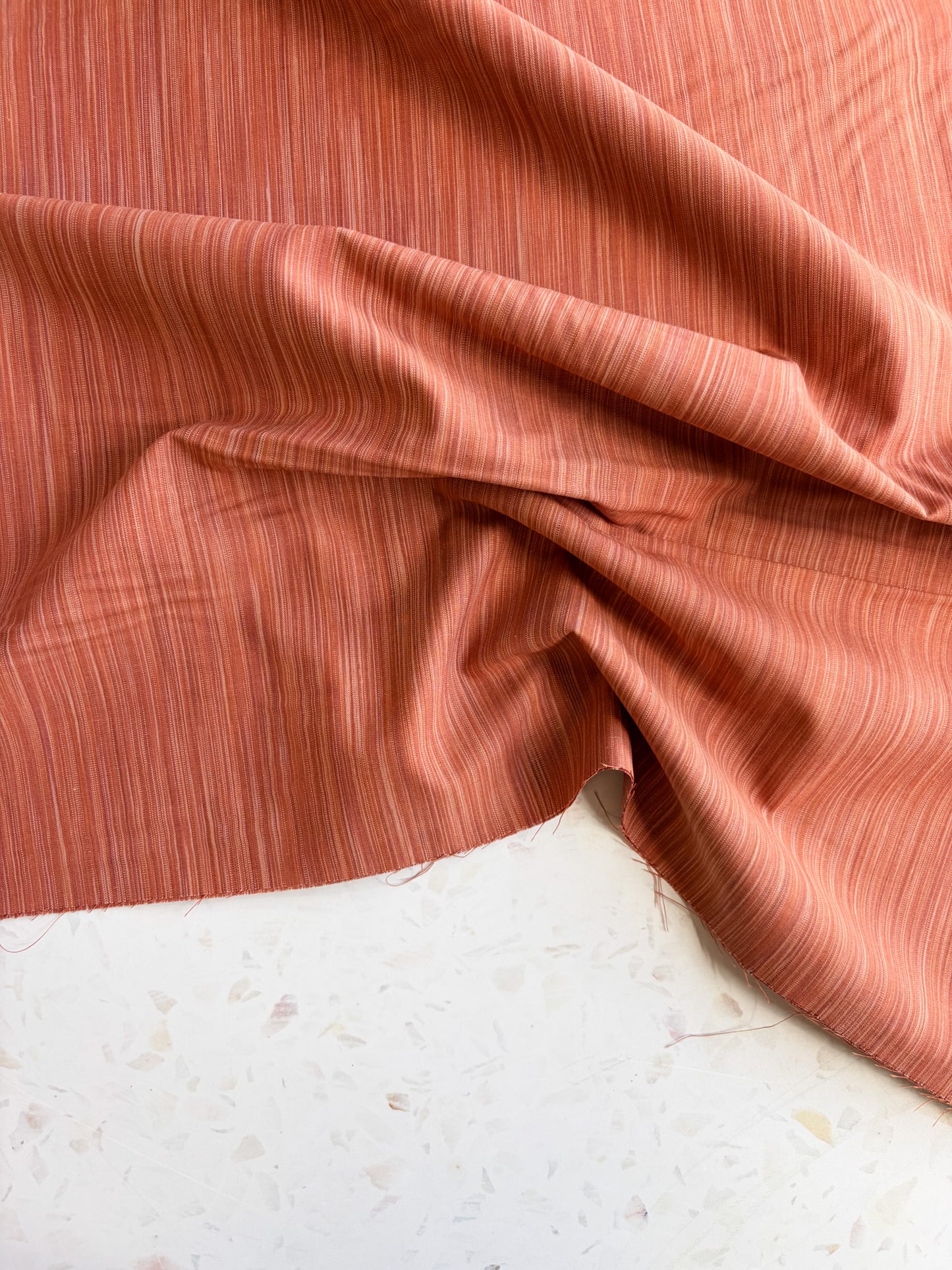 Space Dye Woven Cotton | Honey