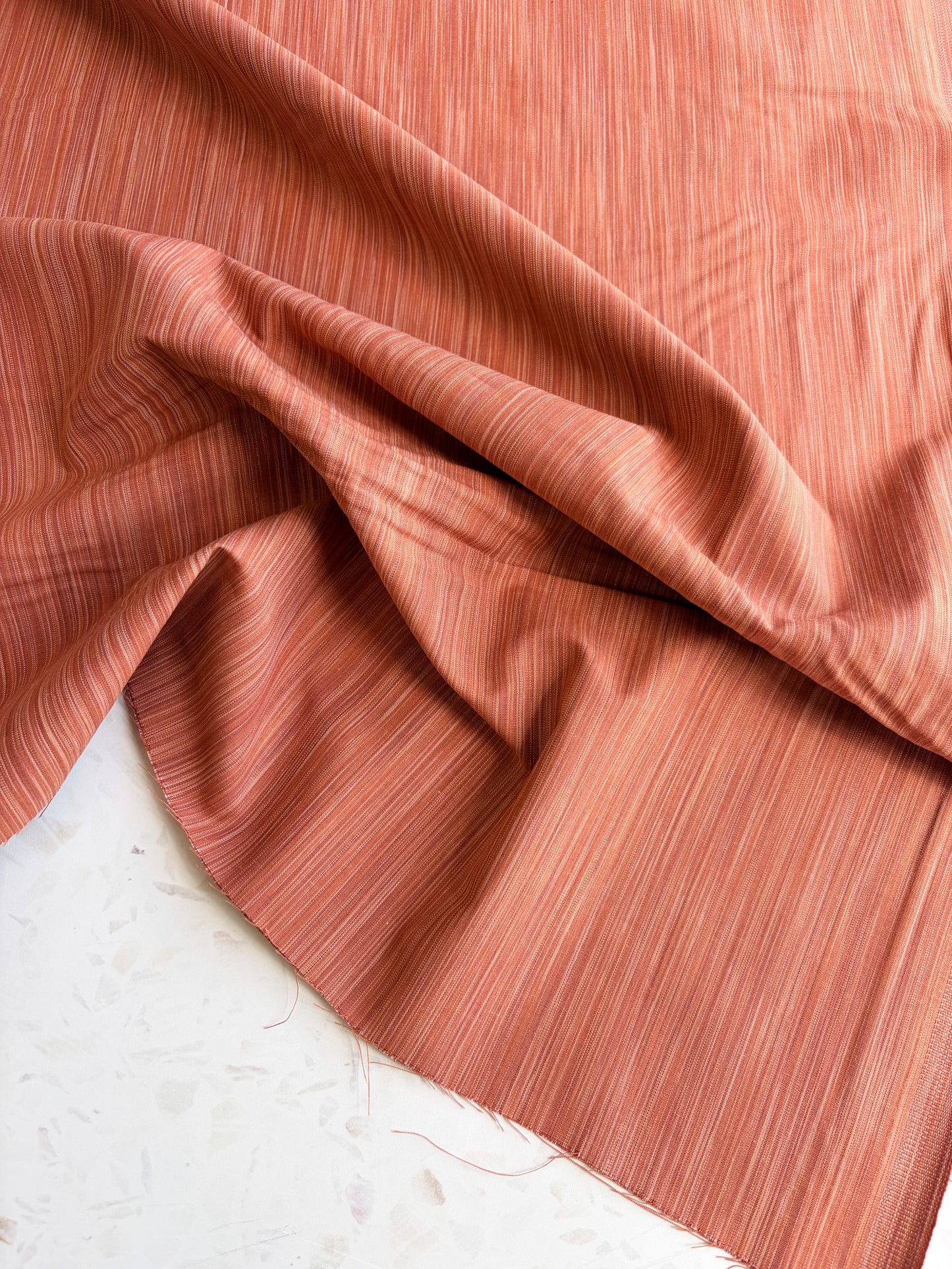 Space Dye Woven Cotton | Honey