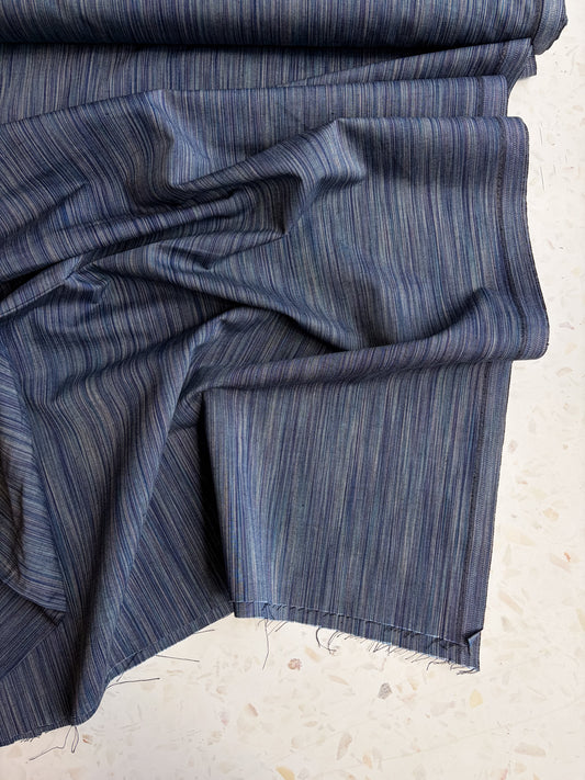 Space Dye Woven Cotton | Denim