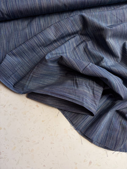 Space Dye Woven Cotton | Denim