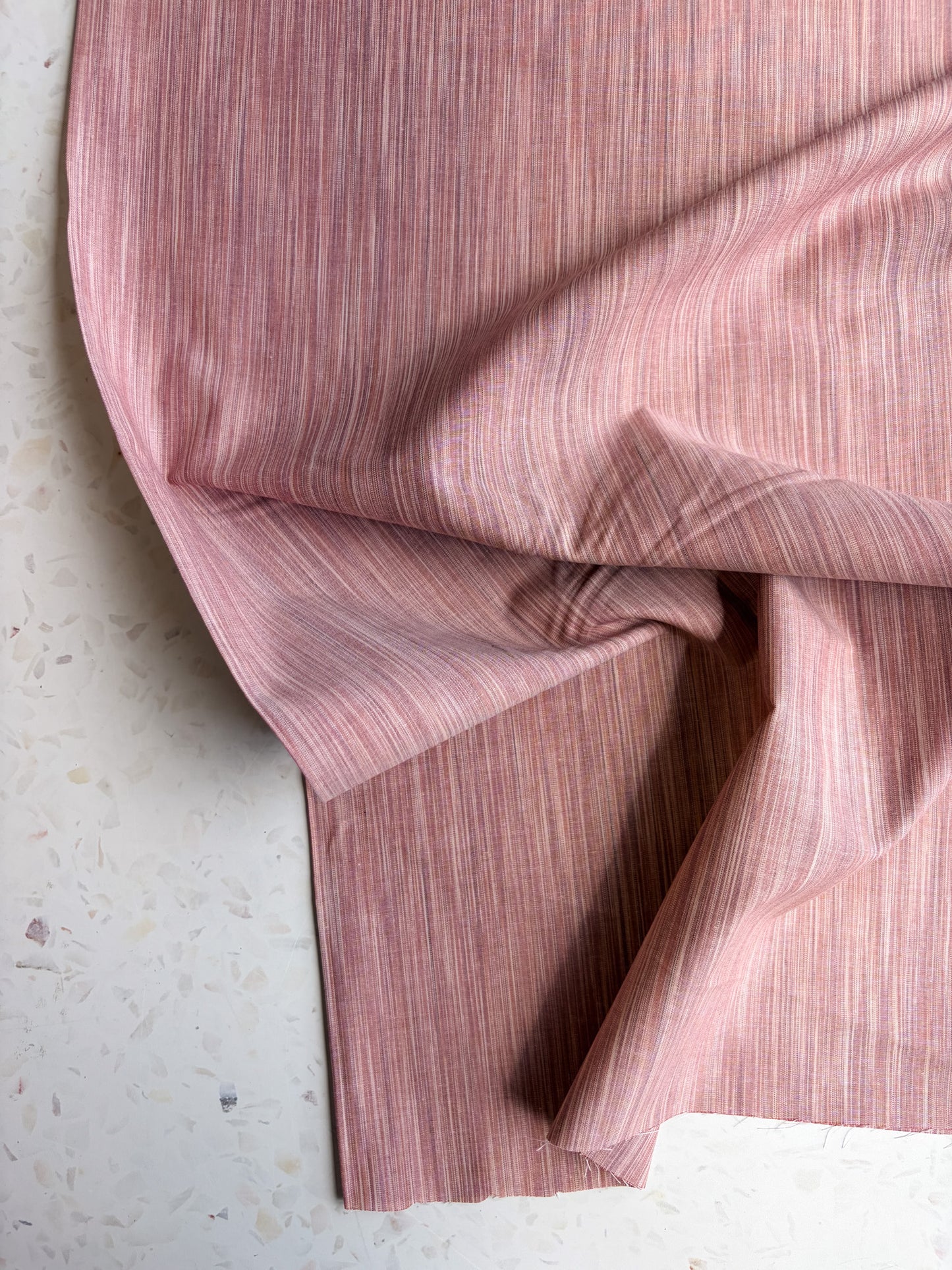 Space Dye Woven Cotton | Sand