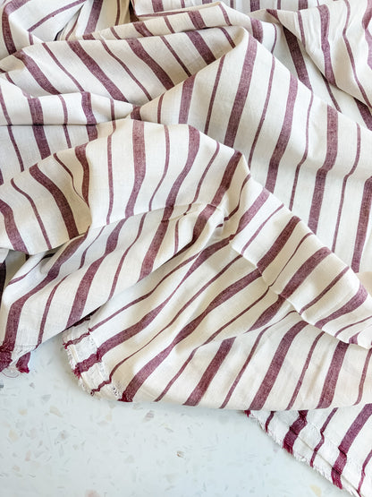 Everyday Handloom | Mulberry Stripe