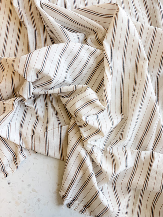 Everyday Handloom | Latte Stripe