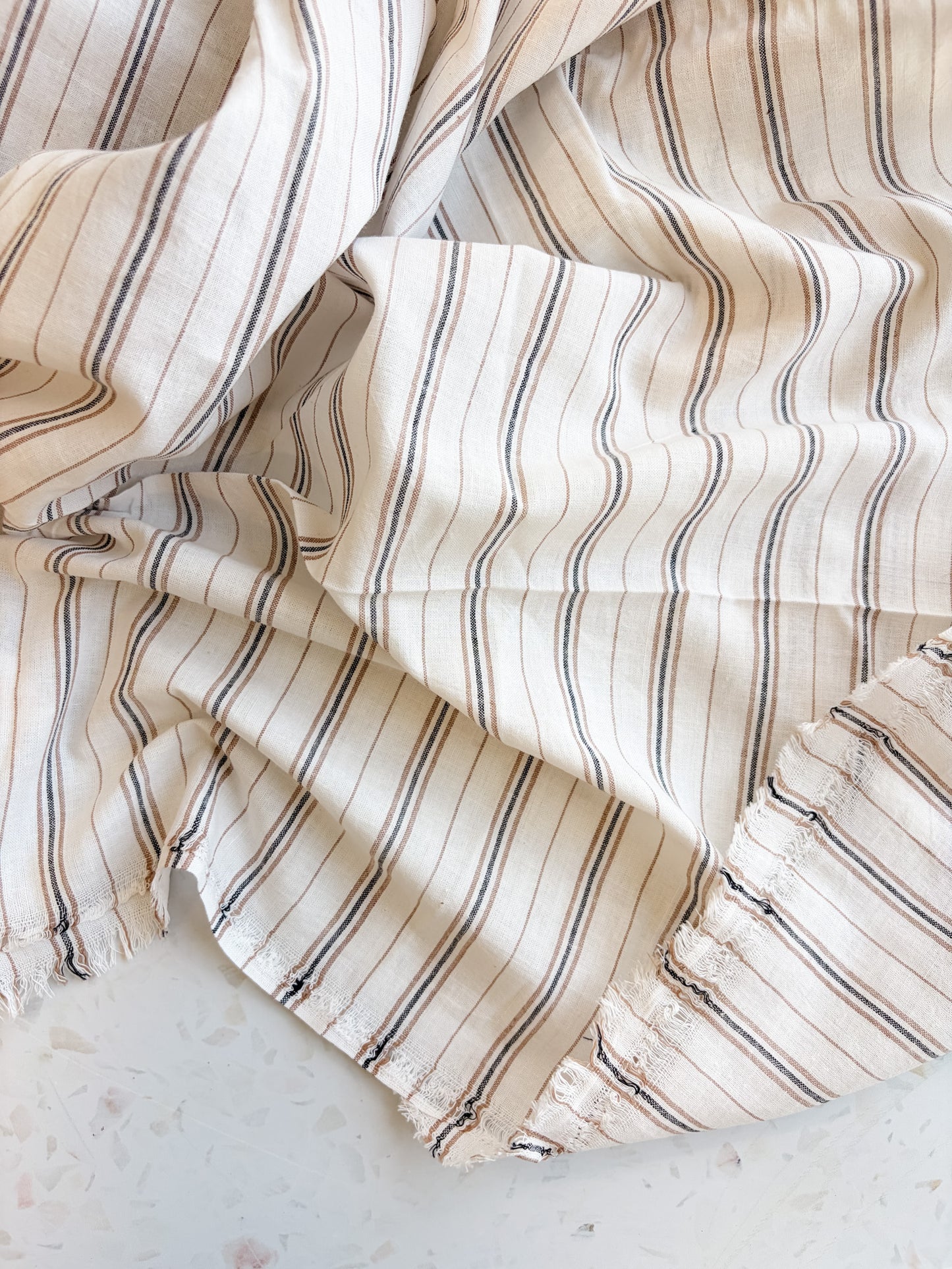 Everyday Handloom | Latte Stripe