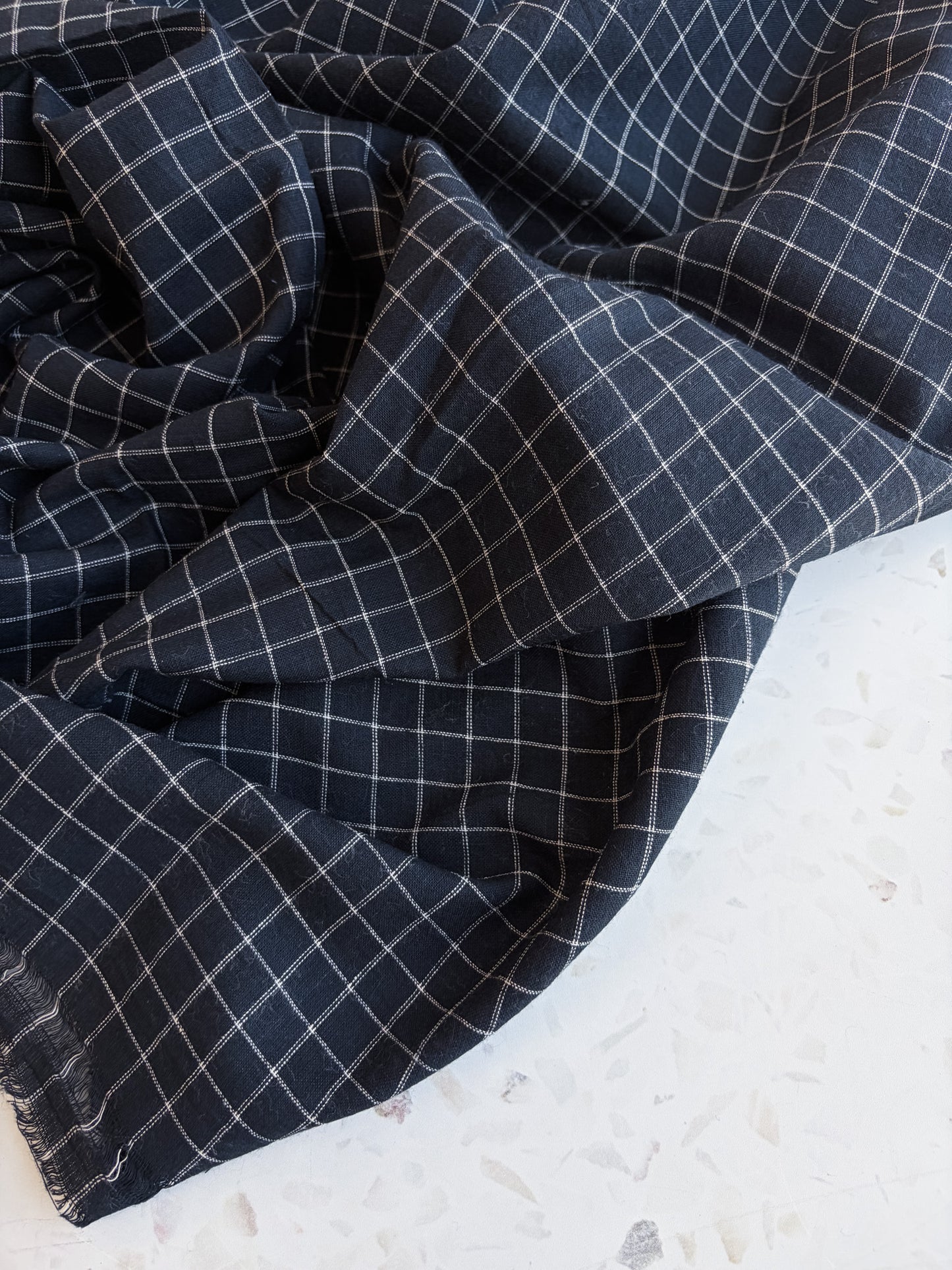 Everyday Handloom | Navy Windowpane