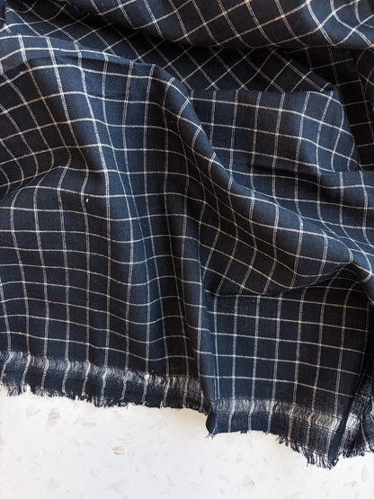 Everyday Handloom | Navy Windowpane