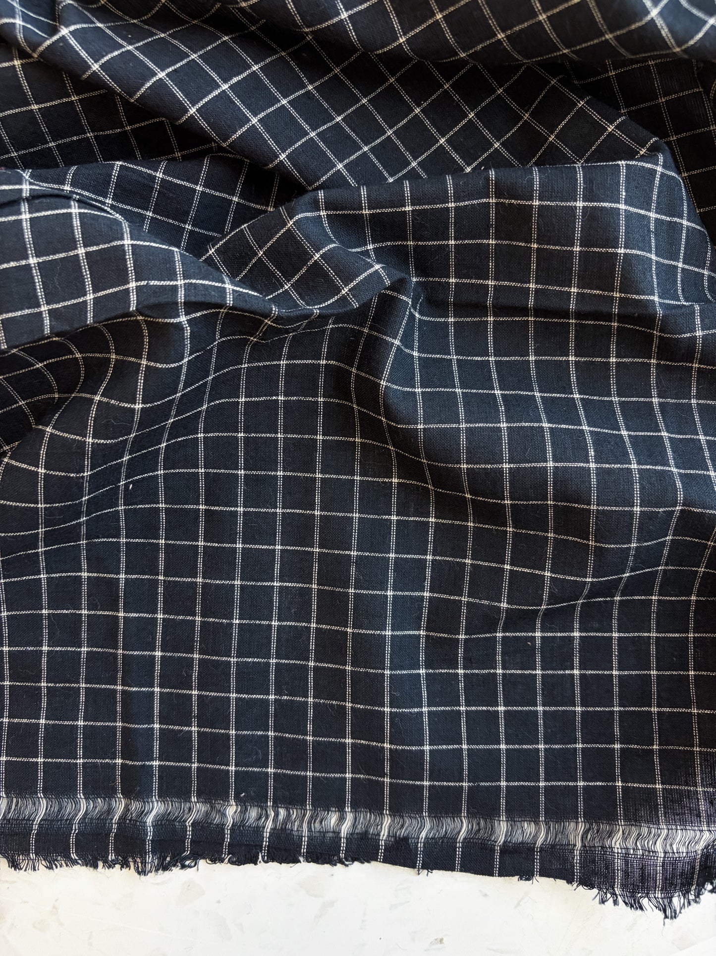 Everyday Handloom | Navy Windowpane