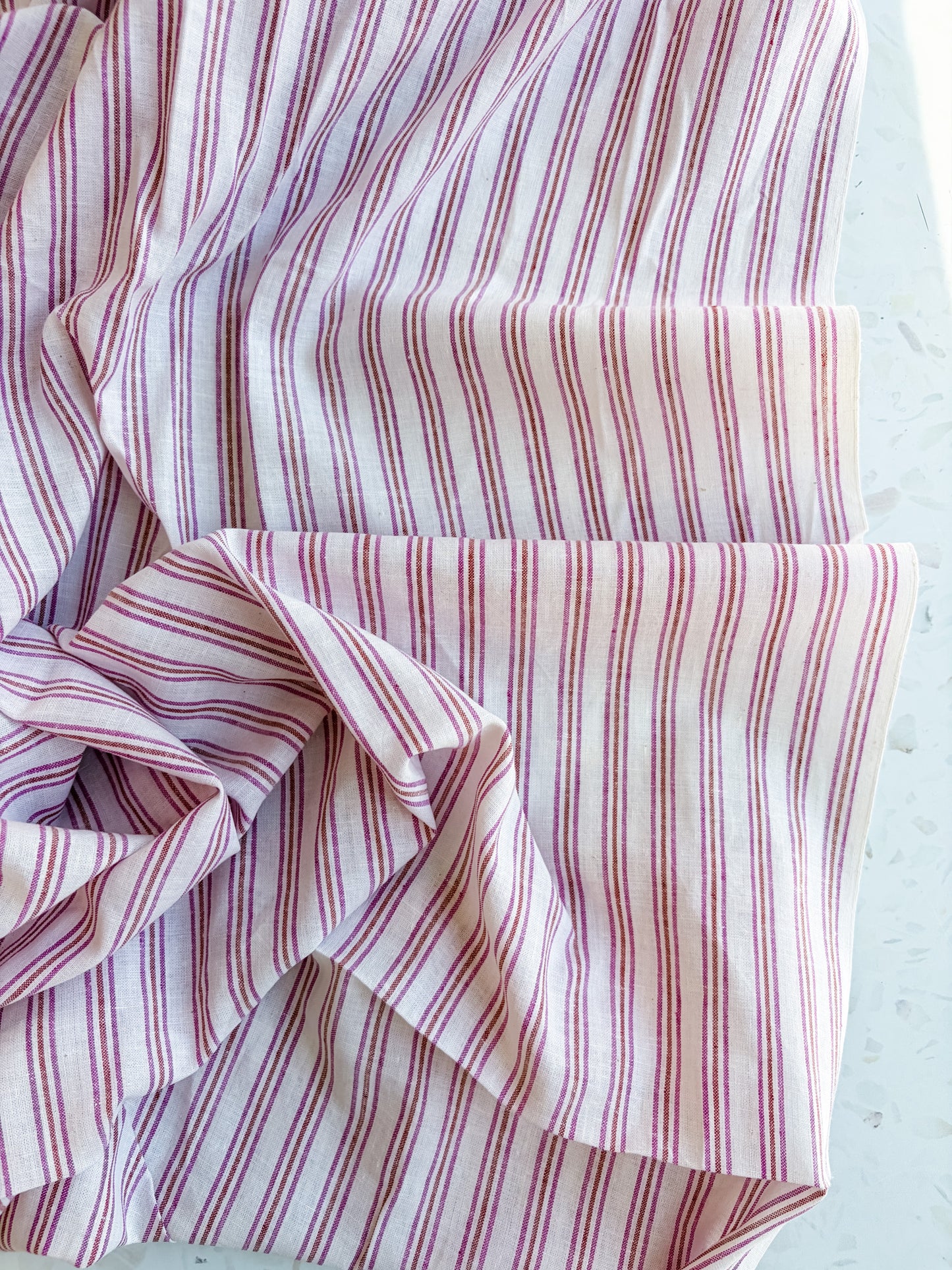 Everyday Handloom | Raspberry Stripe