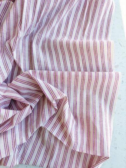 Everyday Handloom | Raspberry Stripe