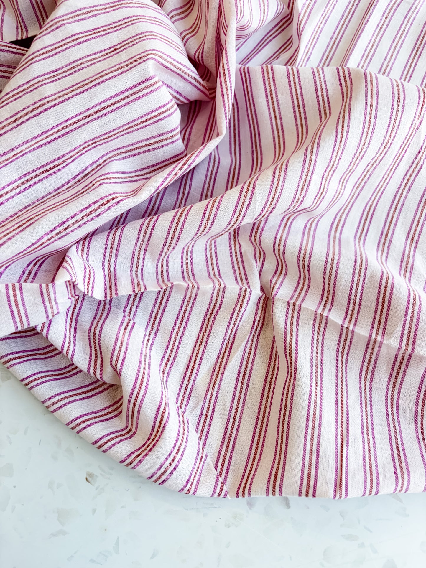 Everyday Handloom | Raspberry Stripe