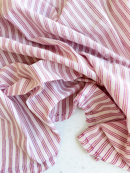 Everyday Handloom | Raspberry Stripe