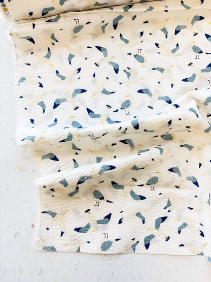 Coastal Gulls | Cotton Seersucker
