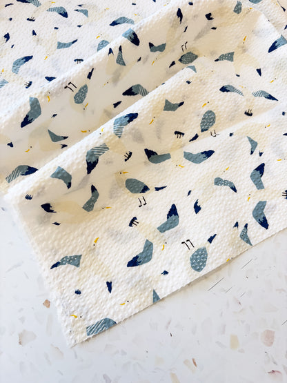 Coastal Gulls | Cotton Seersucker