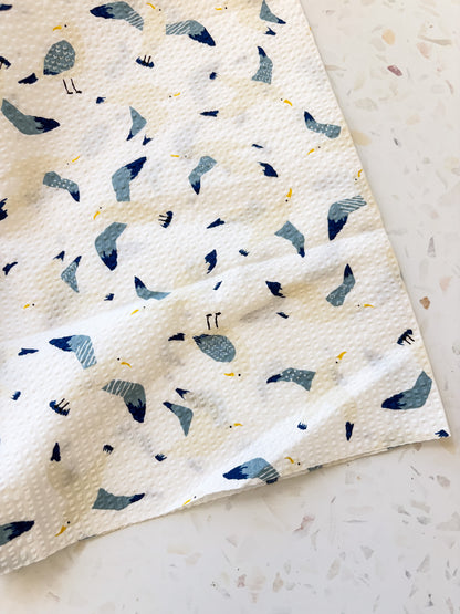 Coastal Gulls | Cotton Seersucker