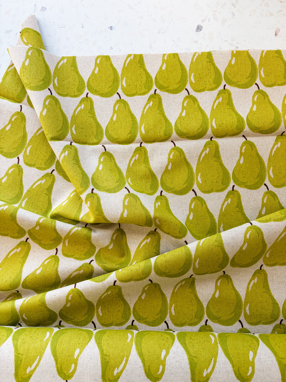 Orchard Pear | Cotton-Linen Canvas