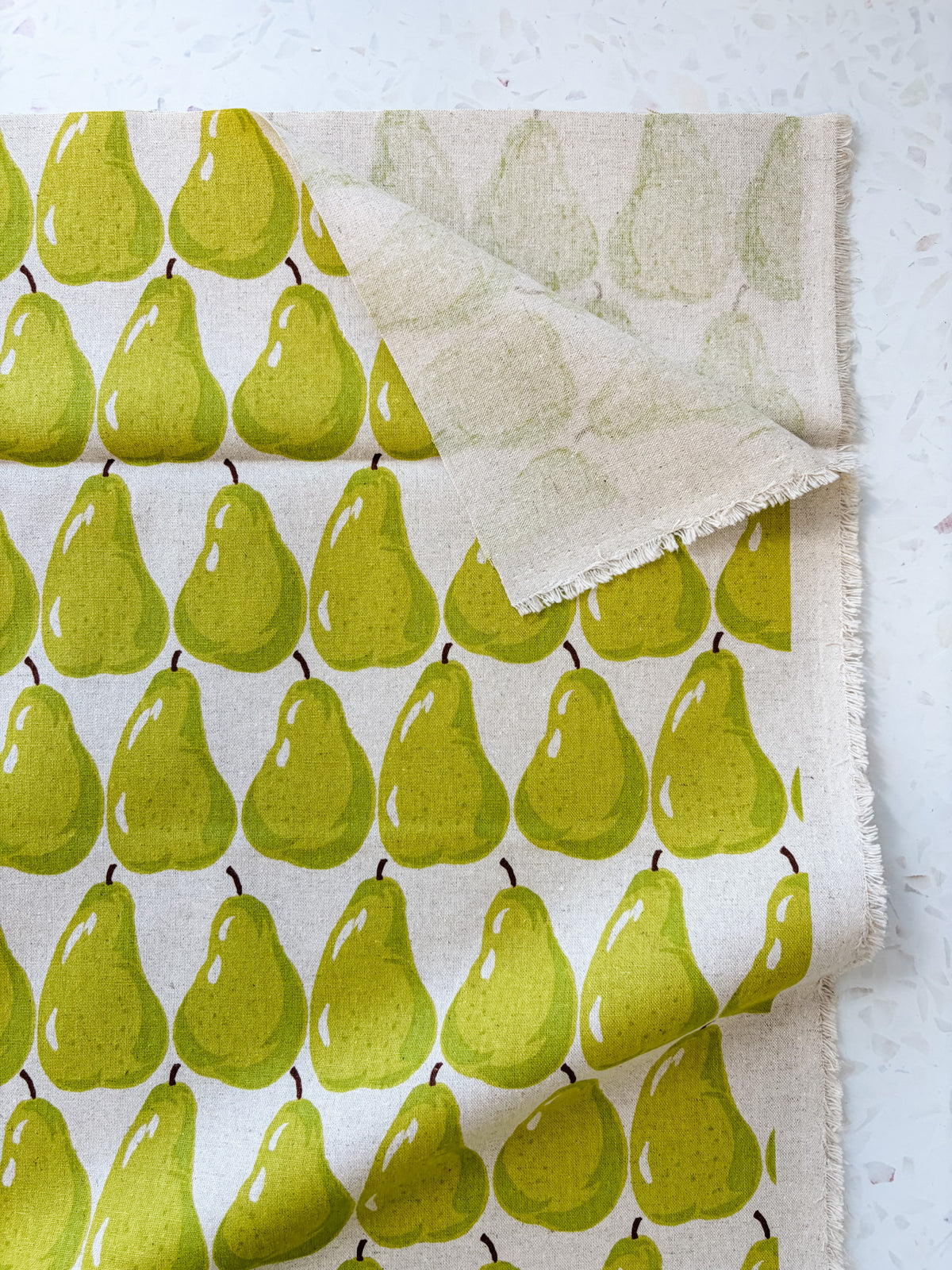 Orchard Pear | Cotton-Linen Canvas