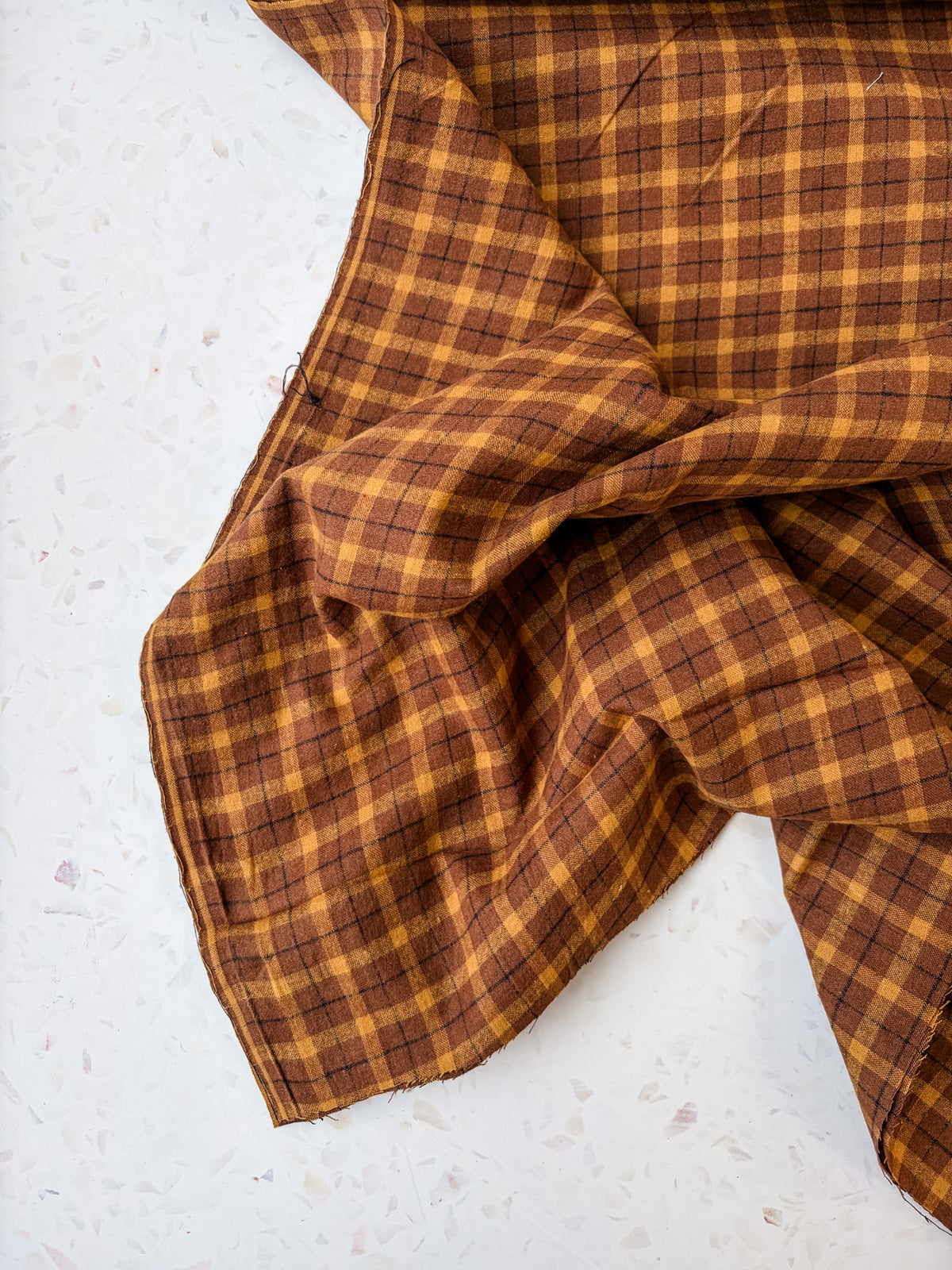 Brushed Cotton | Pecan