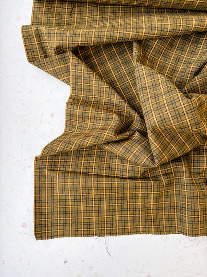 Brushed Cotton | Golden Field Plaid