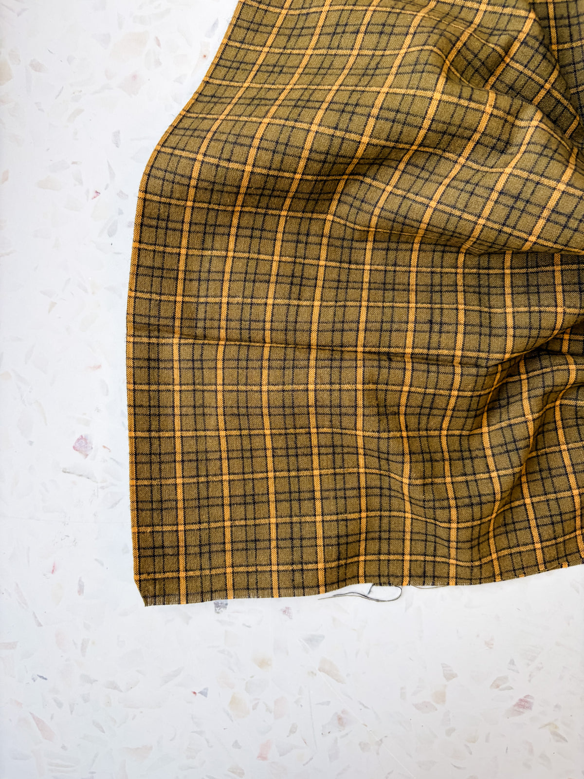 Brushed Cotton | Golden Field Plaid