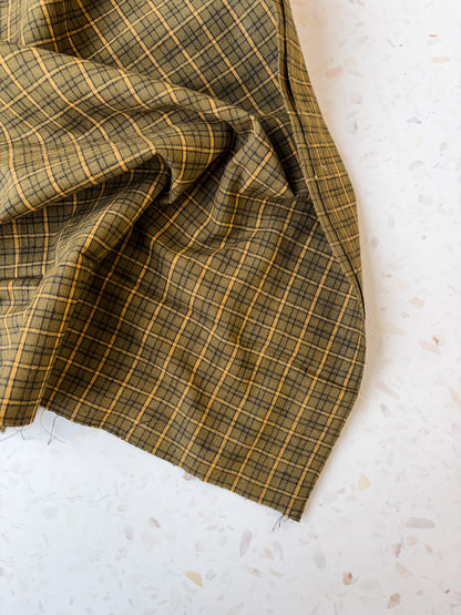 Brushed Cotton | Golden Field Plaid