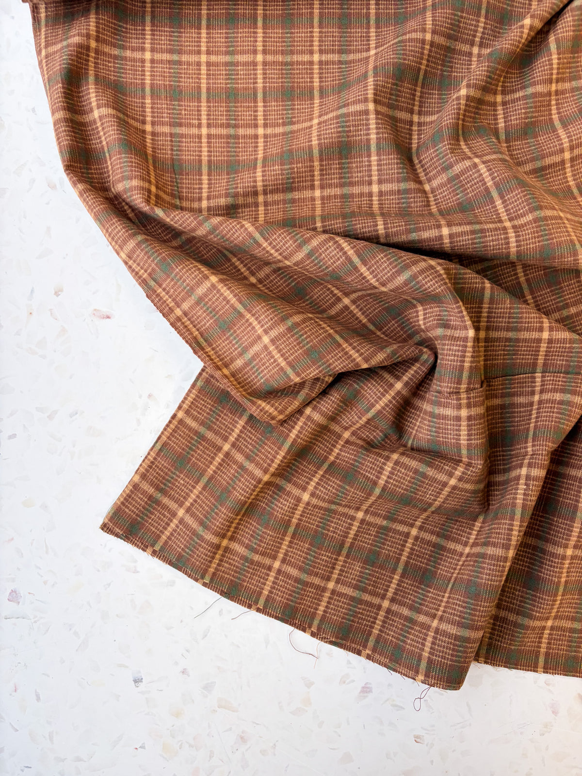 Brushed Cotton | Tobacco