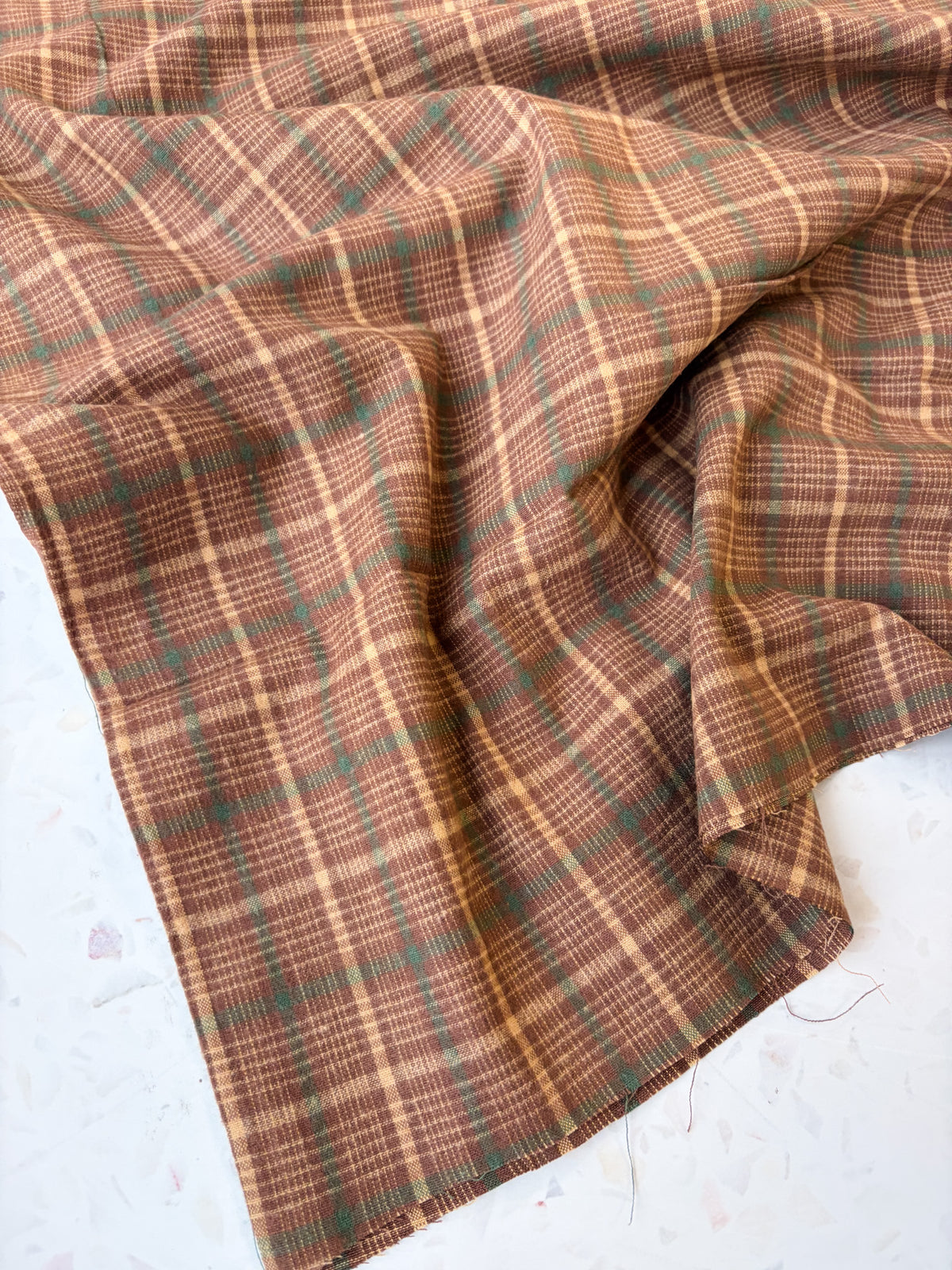 Brushed Cotton | Tobacco