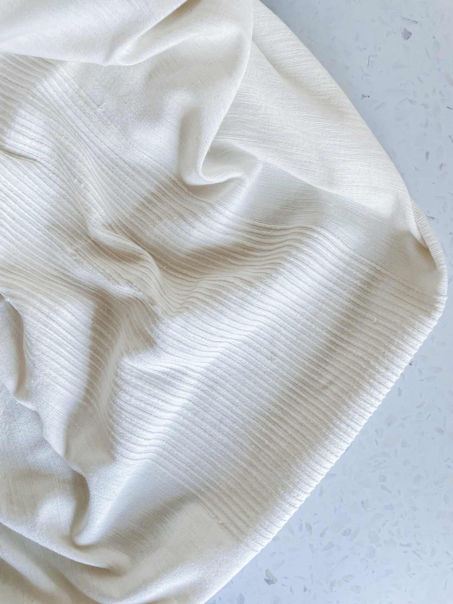 Riviera Handloom Fabric – Ivory