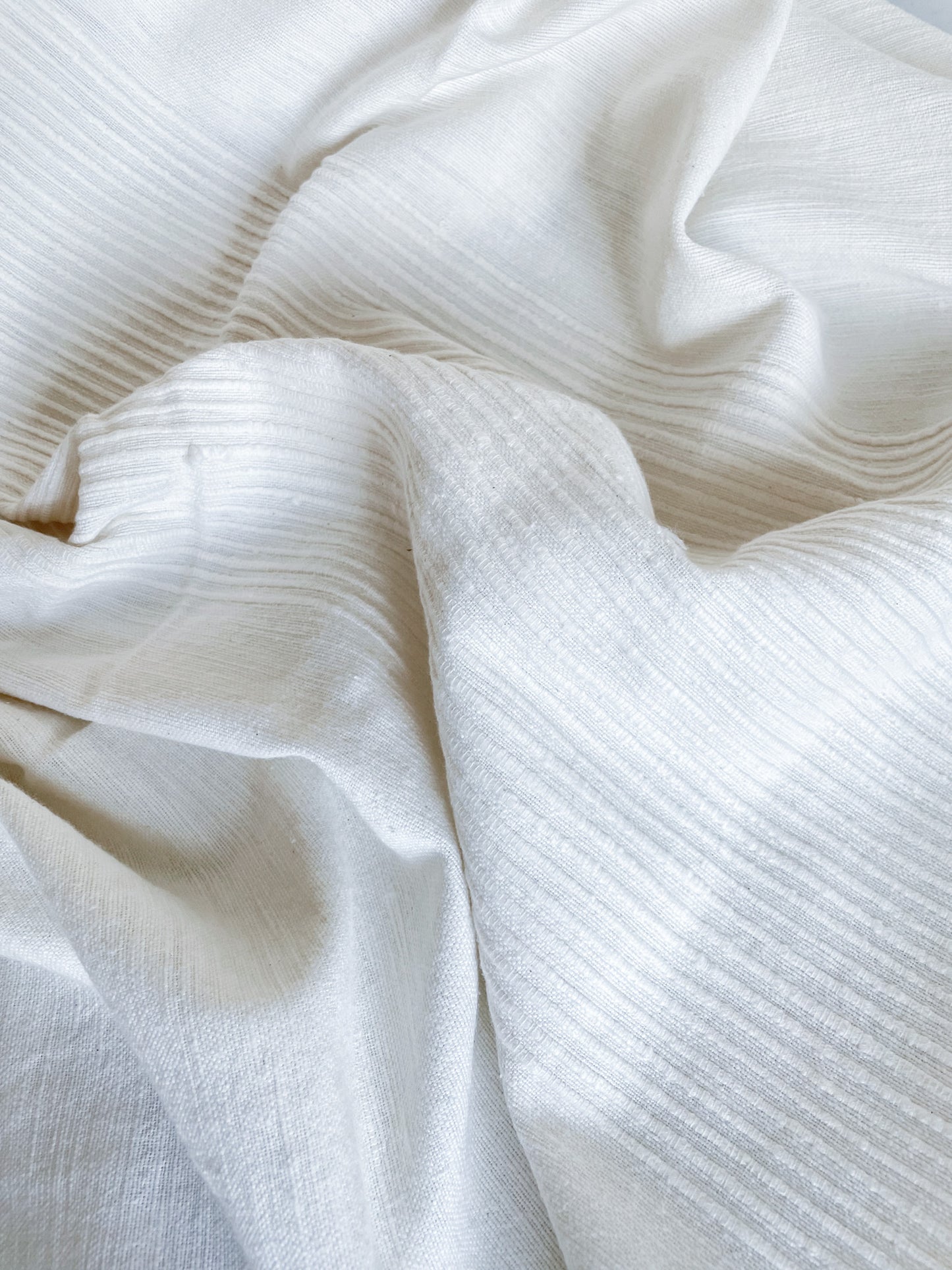 Riviera Handloom Fabric – Ivory