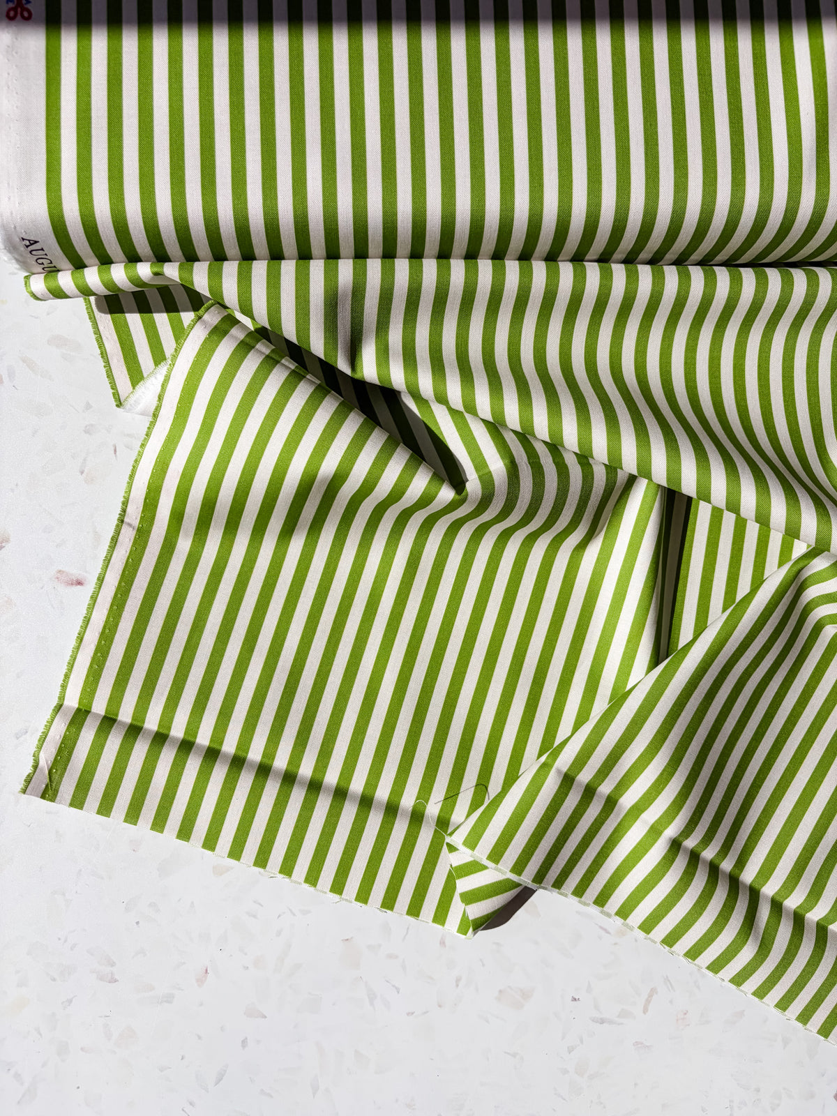 August Ellery Stationer's Stripe | Green Glass