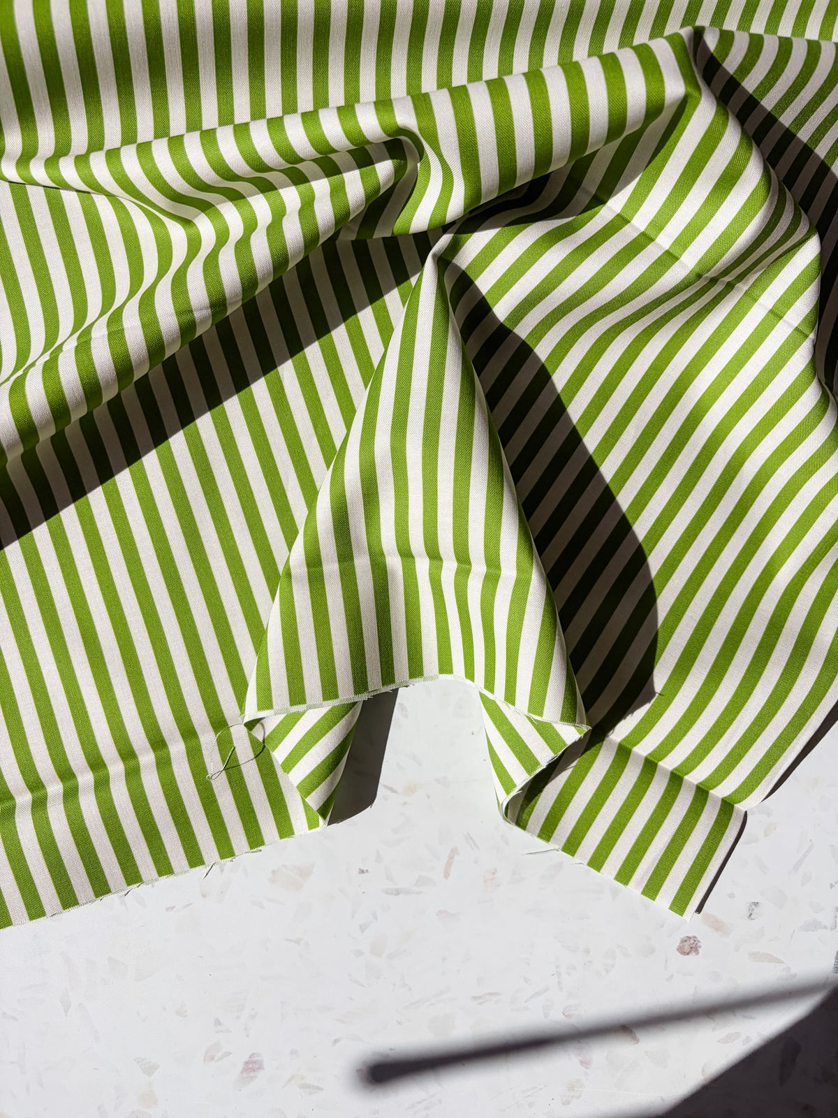 August Ellery Stationer's Stripe | Green Glass