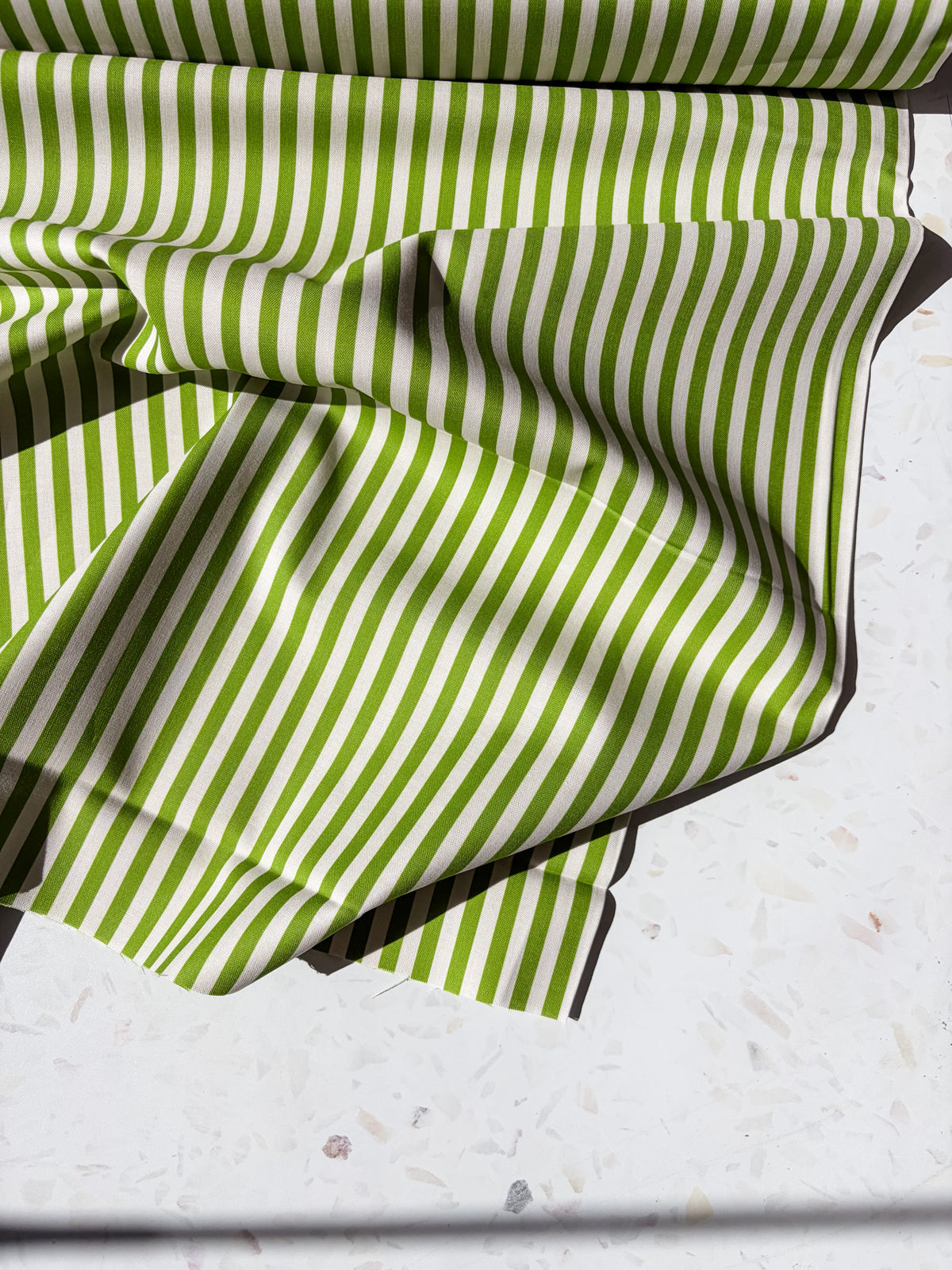 August Ellery Stationer's Stripe | Green Glass