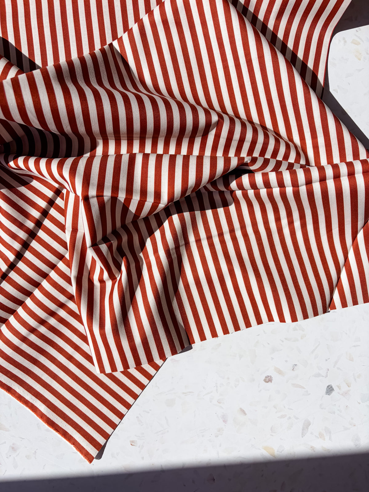 August Ellery Stationer's Stripe | Chocolate Ledger