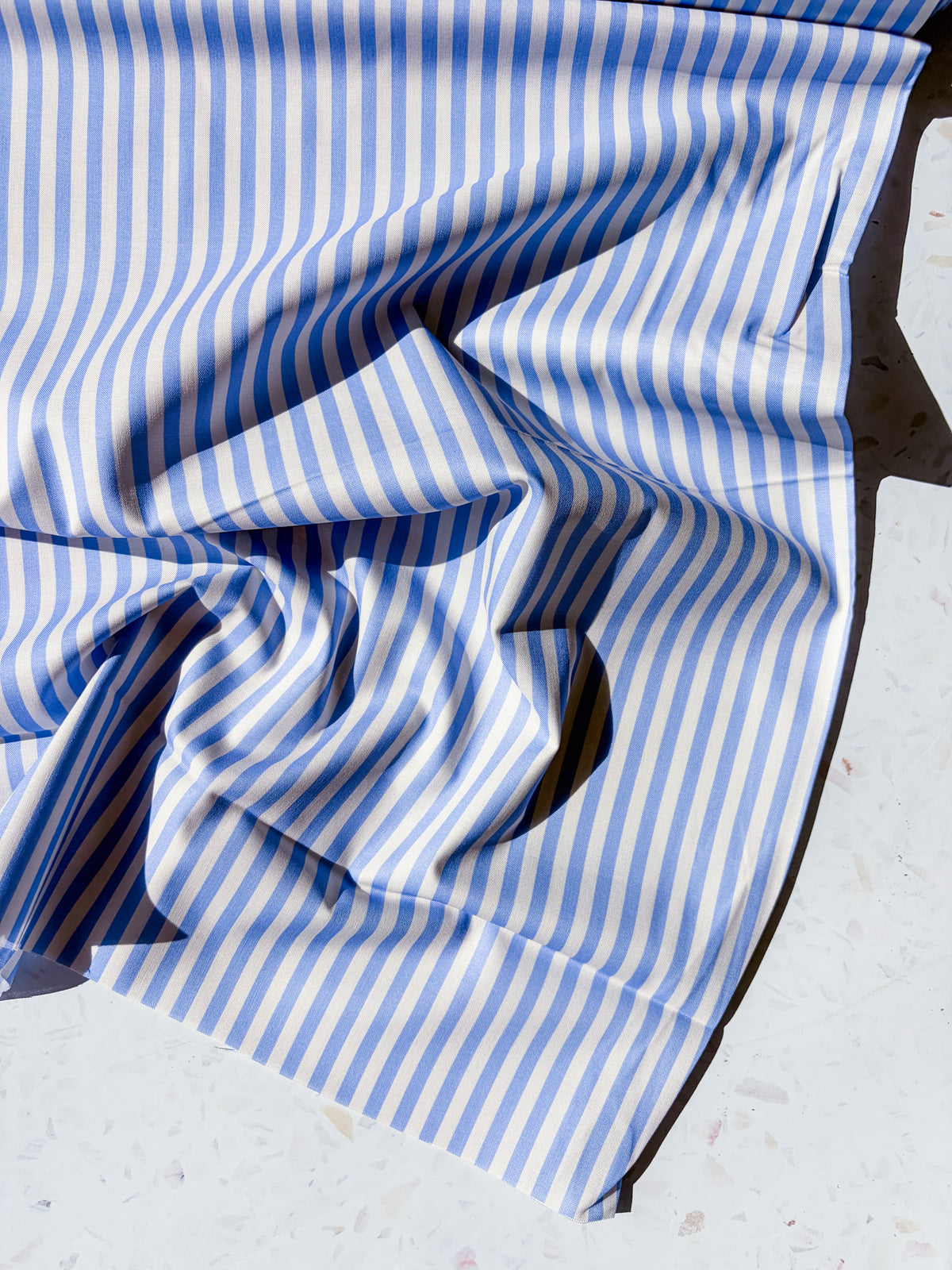 August Ellery Stationer's Stripe | Delft Rinse