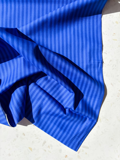 August Ellery Stationer's Stripe | Night Indigo