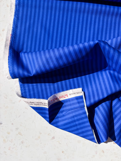 August Ellery Stationer's Stripe | Night Indigo